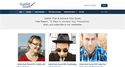 Desktop Screenshot of guidedgoals.com